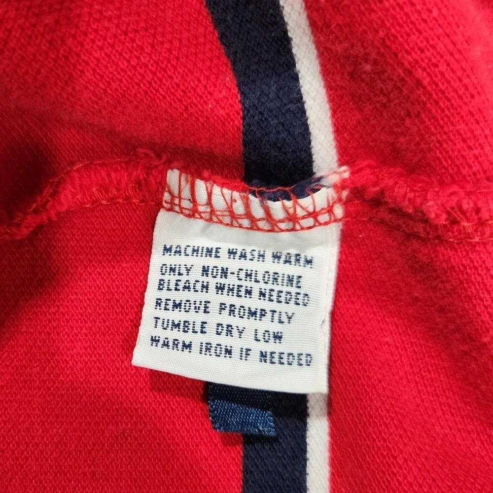 Polo Ralph Lauren Mens Polo Short Sleeve Shirt Size 3XB Red‎ White Blue Striped